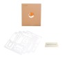 Sunnylife Carbon Fiber Waterproof All-Surround 3D PVC Sticker Kit för DJI Mavic 2 Pro / Zoom Drone Quadcopter (White)