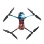 DJI MAVIC 2 Pro / Zoom Drone Quadcopter时尚凉爽的防水全弹簧PVC贴纸套件