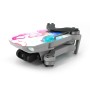 Startrc -värikuvio Vedenpitävä PVC -tarrat Drone- ja ohjain- ja akkutarrat DJI Mavic Mini (mustepilvi)