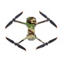 Startrc Drone + დისტანციური მართვის + ბატარეის დამცავი PVC სტიკერი DJI Air 2S- ისთვის (Camouflage Green)