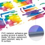 Pegatina adhesiva de PVC impermeable al agua fría para DJI Mavic 2 Pro / Mavic 2 Zoom sin pantalla (tira arcoiris)