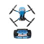 SunnyLife MM-TZ439 Vedenpitävä PVC-drone-runko + ARM + Kaukosäädin koristeelliset suojatarrat, jotka on asetettu DJI Mavic Mini (Shark Blue)