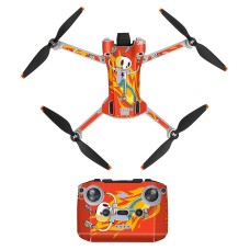 Sunnylife Drone+pilot pilot ochronna naklejka do standardowej wersji DJI Mini 3 Pro (deskorolka)