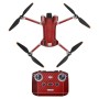 Sunnylife Drone+Pilot Control Ochronna naklejka do standardowej wersji DJI Mini 3 Pro (czerwony węglowy)