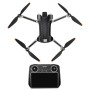 SunnyLife Drohne+Fernbedienungsschutzaufkleber für DJI Mini 3 Pro RC -Version (Carbon Black)