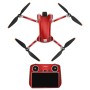 Sunnylife Drone+מדבקת הגנה על שלט רחוק לגרסת DJI Mini 3 Pro RC (Aurora Red)