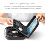 Pgytech Portable Pu Nylon Eva შესანახი ჩანთა DJI Tello (შავი)