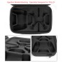 Caja de almacenamiento de transporte de transporte impermeable de un solo hombro portátil para Dji Tello Drone / Gamesir T1D (negro)