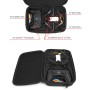 Portable Single Shoulder Waterproof Travel Carrying Storage Case Box for DJI TELLO Drone / GameSir T1d(Black)