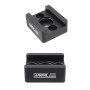 STARTRC 1108468 Cold Shoe Port Aluminum Alloy Adapter Plate 1/4 Screw Adapter for DJI RONIN-SC 2
