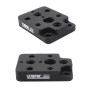 STARTRC 1108479 1/4 Aluminum Alloy Screw Hole Expansion Adapter Board for DJI RONIN-SC 2