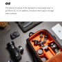 Startrc Outdoor Travel Portable Imperproof Nylon Sac à dos pour DJI Ronin-SC / Mavic 2 Drone