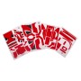 SunnyLife S1-TZ438 Set completo di adesivi a tema Film per la pelle PVC per DJI Robomaster S1 (RED)