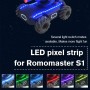 Startrc 1105740 LED -kevyen kaukosäädin Vedenpitävä värikkät valot DJI Robomaster S1: lle