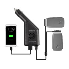 3 in 1 Car Charger Platinum Remote Controller & Battery for DJI MAVIC 2 Pro / Zoom