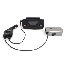 DJI Mavic Pro Platinum遥控器和电池的2合1汽车充电器