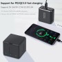 RUIGPRO USB Triple Batteries Housing Charger Box with LED Indicator Light for DJI OSMO Action