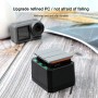 USB Triple Batteries Charger med LED -indikatorlampan för DJI Osmo Action (Black)
