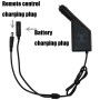 YX for DJI Inspire 2 -autolaturi 2 In1 Remote Control Battery Charger