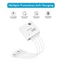 For DJI Mavic Mini Charger Battery USB 6 in 1 Hub Intelligent Battery Controller Charger, Plug Type:US Plug
