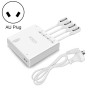 YX For DJI Mavic 2 Charging HUB 6 in 1 Multi Smart Charger Remote Batteries Charger Smartphone Charge Station(AU Plug)