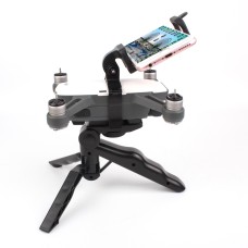 Hand Grip Handheld Gimbal Stabilizer Tripod Mount with Phone Clamp for DJI Shark(Black)