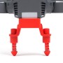 Sunnylife Landing Gear Stabilizer Height Extender Damping Landing Skid Feet Bracket Protector for DJI Mavic Pro(Red)