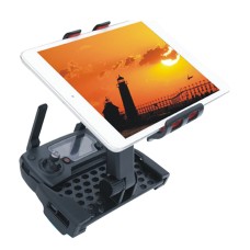 360 grados Topeador de teléfono / tableta plegable rotativo para el transmisor DJI Mavic Pro, adecuado para teléfono inteligente / tableta de 4-12 pulgadas (rojo)