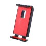 360 astetta pyörivä taitettava puhelin- / tablet-pidike DJI Mavic Pro -lähettimelle, joka sopii 4-12 tuuman älypuhelimeen / tablet-laitteeseen (punainen)