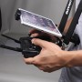 Vikbar utdragbar 360 graders rotationstelefon / surfplatta för DJI Mavic Pro & Spark -sändare, lämplig för 4,7 - 12,9 tum smartphone / surfplatta (6-24,6 cm bredd)