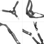 Dubbel axelspänne hängande rem och ryggrem för DJI Phamtom 4 & 3 & 2 / Inspire 1 Remote Controller (grå)