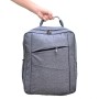 10653 Dual Shoulder Carry No Foam Backpack Bag for DJI Phantom 4 Quadcopter(Grey)