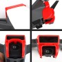 Gimbal Shade Camera Lens Hood Anti Flare Gimbal Protective Cover for DJI Spark (czerwony)