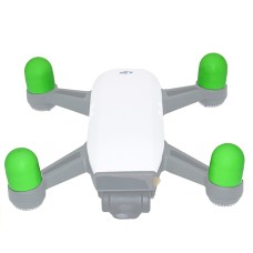 4 st Silicone Motor Guard Protective Covers för DJI Spark (Green)