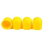 4 pezzi COPERCHI DI protezione protettivi per la protezione del motore in silicone per DJI Spark (Yellow)