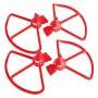 5 nastavuje odnímatelné ochranné stráž vrtule s přistávacím vybavením pro DJI Spark (červená)