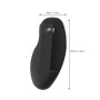 Smartphone Hand Shank Silicone Handle Grip för DJI Spark (svart)