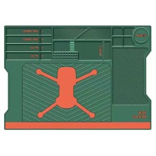 Plate-forme de maintenance Réparation du tapis d'isolation Mat de silicone pour drone (vert)