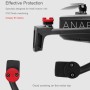 4 PCs Aluminiumlegierung Motorschutzschutzdeckel Cap für Papagei Anafi Drohne (rot)