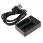 SJCAM SJ7 STAR USB BATERIES DUAL CARGADO con cable USB y luz indicadora LED (negro)