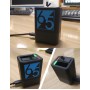 Cargador de baterías duales con cable USB-C / Tipo-C para GoPro Hero6 / 5