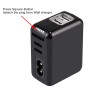 PULUZ 2 Ports USB 5V (2.1A + 2.1A) Wall Charger Set with Removable International UK + EU + US + AU Plug Travel Power Adapters for GoPro HERO4 Session /4 /3+ /3 /2 /1