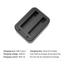 For Insta360 X3 PULUZ USB Dual Batteries Charger with  Indicator Light