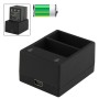 USB Dual Battery Travel Ladegerät für GoPro Hero 3+ / Hero 3 AHBBP-301 /302 Batterie