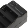 AHDBT-401 Digitalkamera dubbel batteriladdare + billaddare + adapter för GoPro Hero4