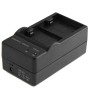 Caricatore batteria a doppia fotocamera digitale per SJ4000, SJ5000, SJ6000, M10