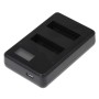 GoPro Hero4（AHDBT-401）のLCDスクリーンデュアルバッテリー充電器、充電容量（GP258-C）を表示