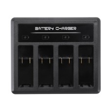 4-channel Battery Charger with Type-C / USB-C Port for GoPro HERO8 Black /7 Black /7 White / 7 Silver /6 /5