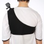 Puluz Neopren Schultergurt verstellbare Brustgürtel -Halterung für GoPro Hero11 Black /Hero10 Black /Hero9 Black /Hero8 Black /Hero7 /6/5/5 Session /4 Session /4/3+ /3/2/1, Insta360 Ein R, DJI OSMO -Aktion und andere Aktionskameras