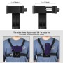 PULUZ  5 in 1 Adjustable Body Mount Belt Chest Strap with Phone Clamp & J Hook Mount & Long Screw Kit